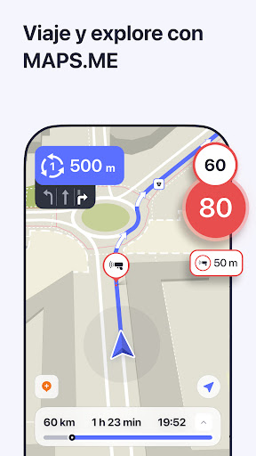 Captura de pantalla de MAPS.ME: Offline maps GPS Nav