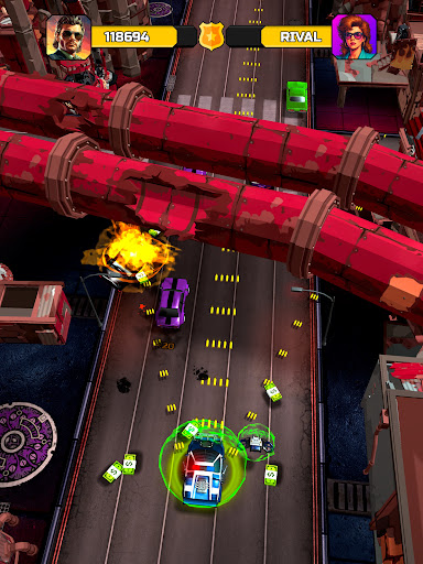 Captura de pantalla de Cop Clash: Police Car Shooter