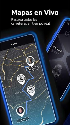 Captura de pantalla de Mapas todo en uno, velocímetro