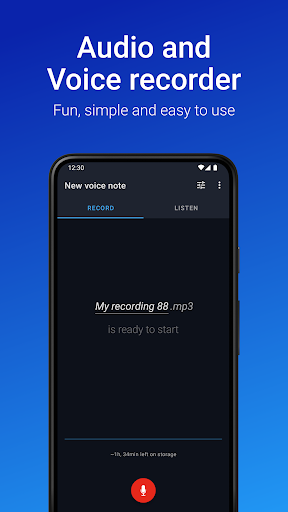 Easy Voice Recorder Pro screenshot