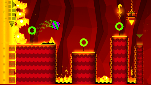 Captura de pantalla de Geometry Dash Meltdown