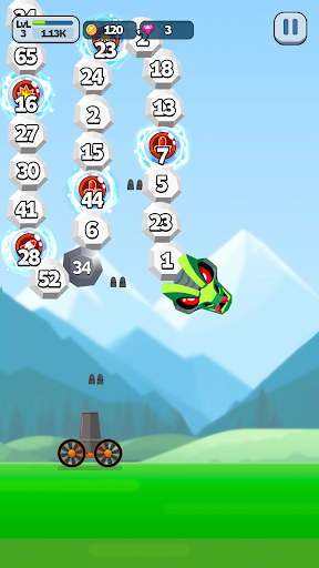 Captura de pantalla de Ball Blast Cannon blitz mania