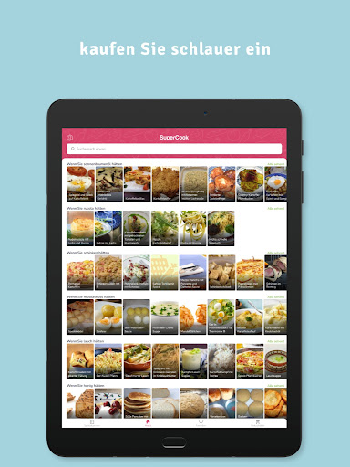 Supercook-Rezeptgenerator Screenshot