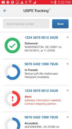 USPS MOBILE® Screenshot