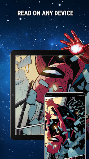 Captura de pantalla de Marvel Unlimited