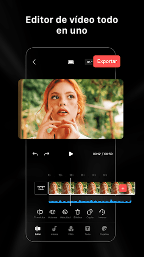 Captura de pantalla de Editor de vídeo LightCut