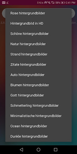 Grußkarten zu allen Anlässen Screenshot