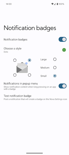 Captura de pantalla de Nova Launcher Prime