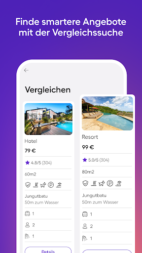 Ferienhäuser buchen – HomeToGo Screenshot