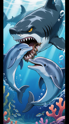 Dolphin Love Story screenshot