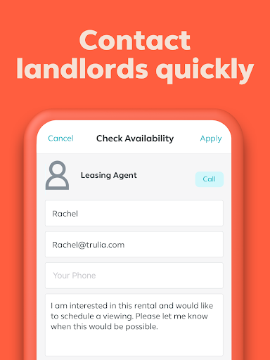 Captura de pantalla de Trulia Rent Apartments & Homes