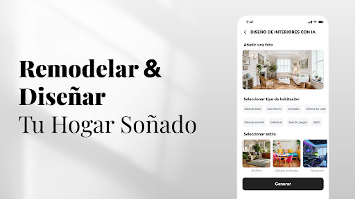Captura de pantalla de Diseño de casa IA - DecAI™