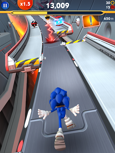 Captura de pantalla de Sonic Boom Dash