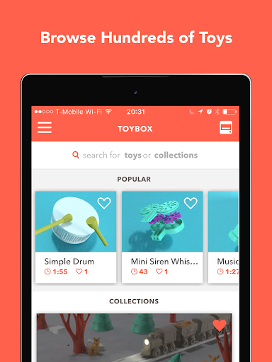 Toybox - 3D Print your toys! screenshot