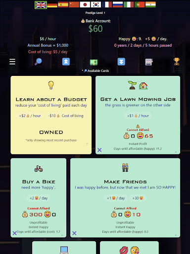 Idle Trillionaire: Money Game Screenshot
