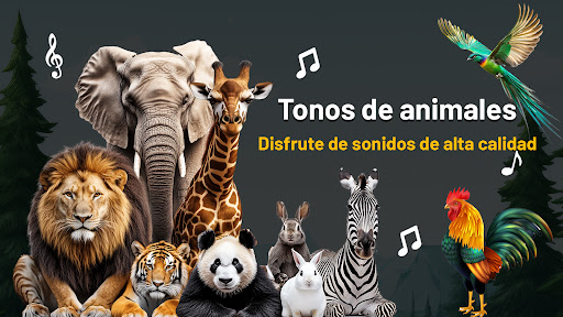 Captura de pantalla de Tonos de animales y pájaros