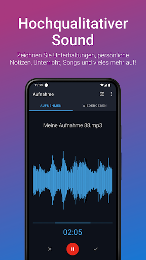 Stimmrekorder Plus Profi Screenshot