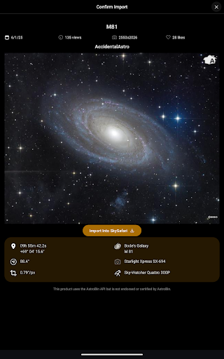 SkySafari 8 Pro screenshot