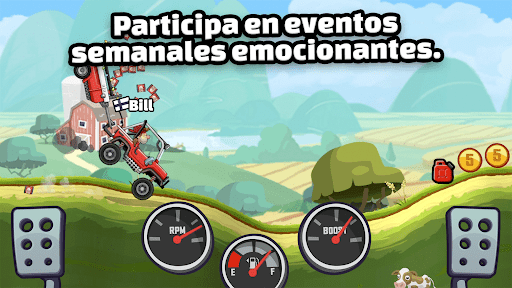 Captura de pantalla de Hill Climb Racing 2
