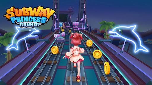 Captura de pantalla de Subway Princess Runner