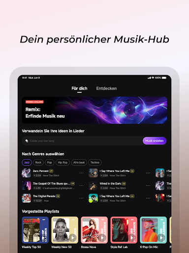 Mureka: KI‑Musiktool generiert Screenshot