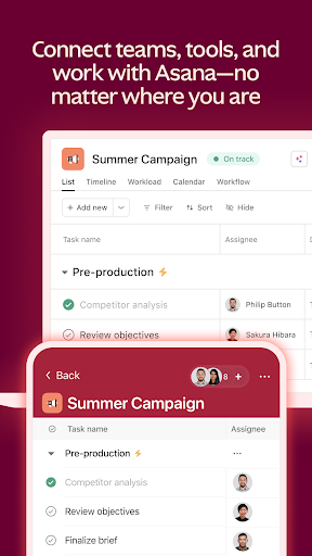 Asana: Work Management screenshot