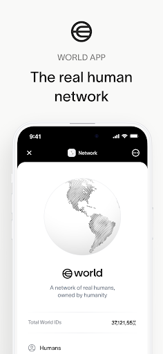 World App - Real Human Network screenshot