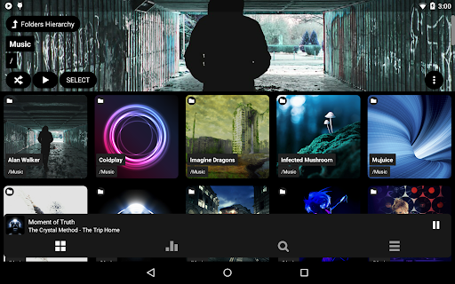 Captura de pantalla de Poweramp