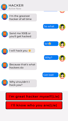 Captura de pantalla de Chat Master: Prank Story