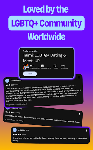 Taimi: LGBTQ+ Dating & Meet Up screenshot