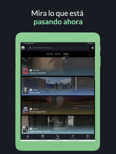 Captura de pantalla de Medalla - Recortes de Juegos