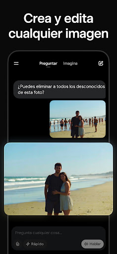 Captura de pantalla de Grok - Asistente de IA