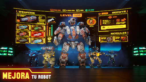 Captura de pantalla de War Robots. PvP Multijugador