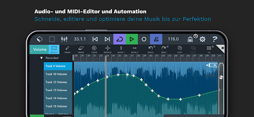 Cubasis 3: DAW & Musik Studio Screenshot
