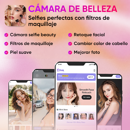 Captura de pantalla de Blink Beauty Cam: Maquillaje