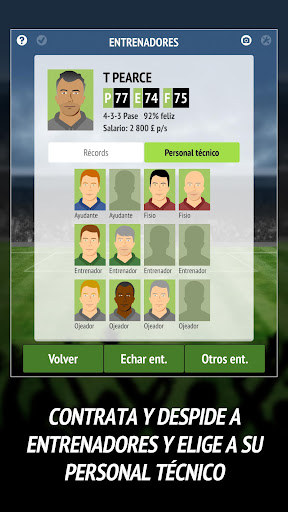 Captura de pantalla de Football Chairman Pro