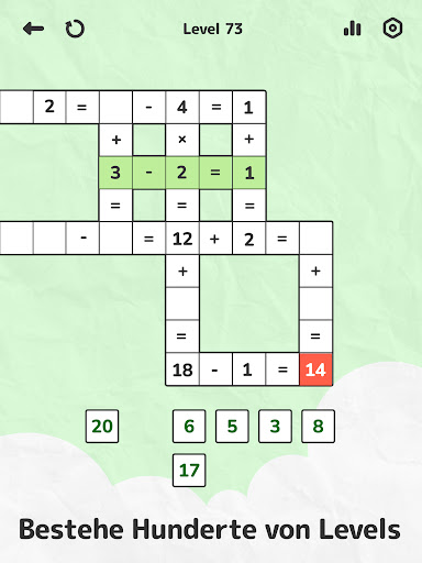 Math Crossword — Zahlenrätsel Screenshot