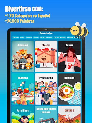 Captura de pantalla de Charadas y Mimica: CharadesApp
