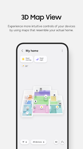 Captura de pantalla de SmartThings