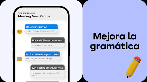Captura de pantalla de Promova: Aprende inglés online