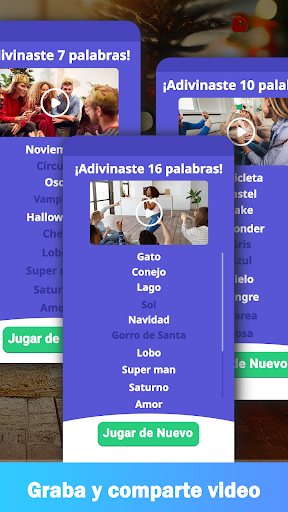 Captura de pantalla de Charadas Party Adivina Quien