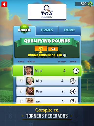 Captura de pantalla de Golf Clash