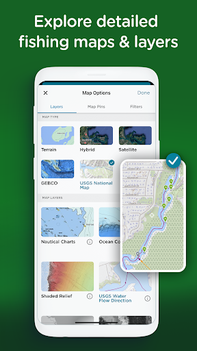 Captura de pantalla de Fishing Spots: Fish Maps