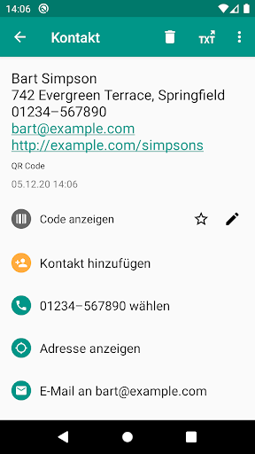 QR- & Barcode-Scanner Screenshot