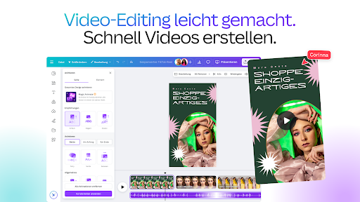 Canva: KI-Foto- & Video-Editor Screenshot