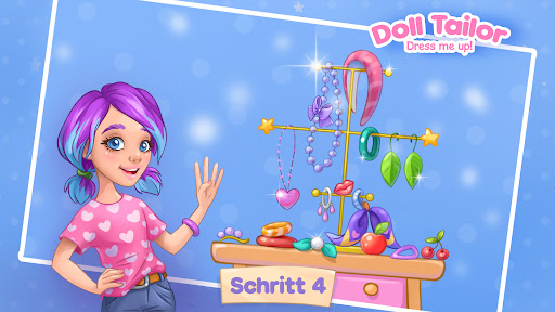 Mädchen Ankleidespiele. Nähen Screenshot