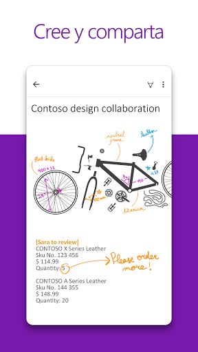 Captura de pantalla de Microsoft OneNote: Save Notes