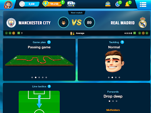 OSM 25/26 Soccer Manager Game screenshot