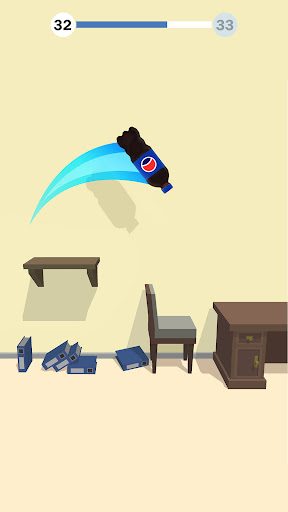 Captura de pantalla de Bottle Flip 3D - Toca y salta
