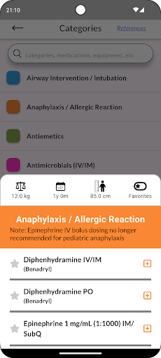 Pedi STAT EMS screenshot
